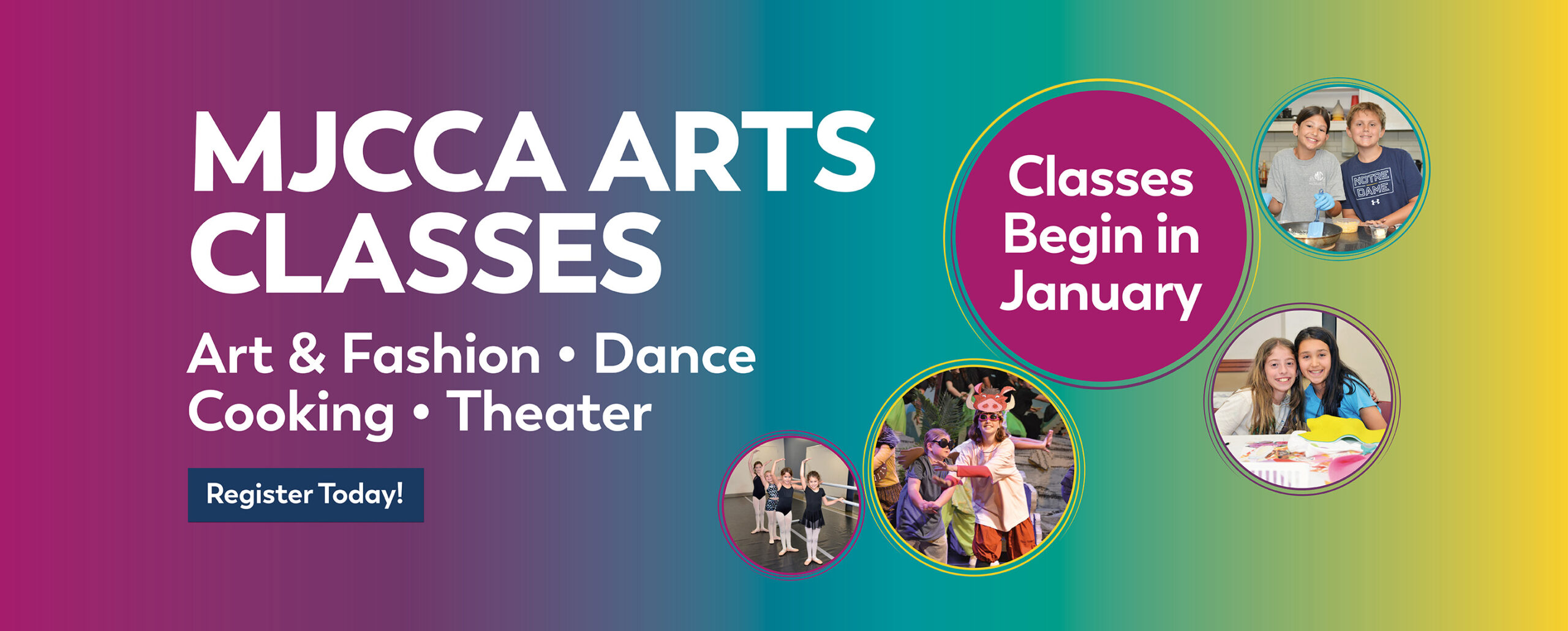 MJCCA Arts Classes